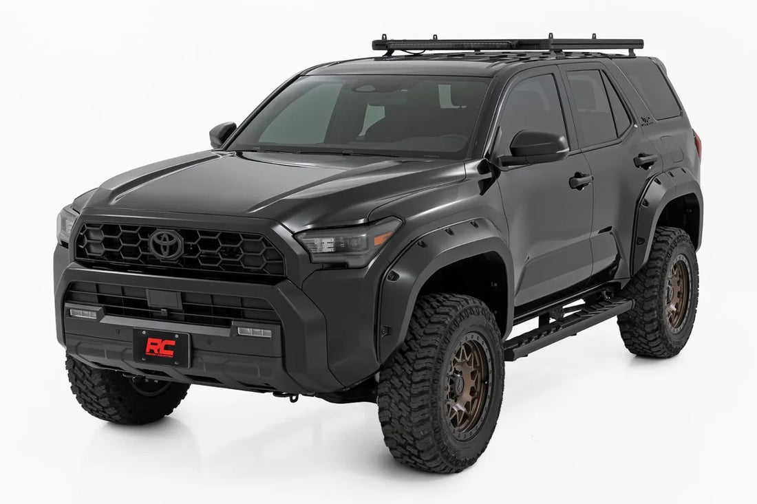 Rough Country BA2 Running Boards | Side Step Bars | Toyota 4Runner 2WD/4WD (2025-2026) 41015 - Side View