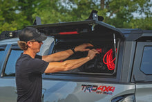 Load image into Gallery viewer, Rough Country Bed Cap Molle Panel Side Storage Bin | Drivers Side | Toyota Tacoma (16-23) 734064 - Installation View