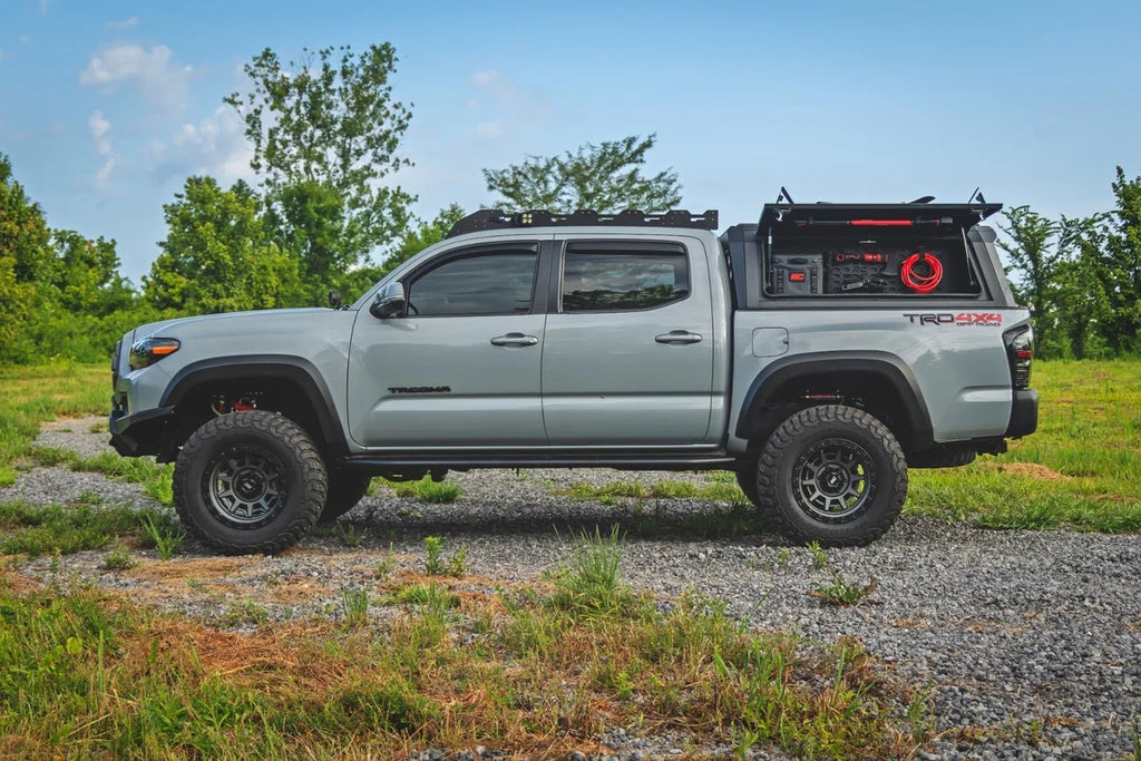 Rough Country Bed Cap Molle Panel Side Storage Bin | Drivers Side | Toyota Tacoma (16-23) 734064 - Additional View 6