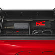 Load image into Gallery viewer, Rough Country Bed Cap Side Shelf Storage Bin | Passengers Side | Toyota Tacoma (16-26) 734075 - Side View