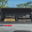 Load image into Gallery viewer, Rough Country Bed Cap Side Shelf Storage Bin | Passengers Side | Toyota Tacoma (16-23) 734065 - Back View