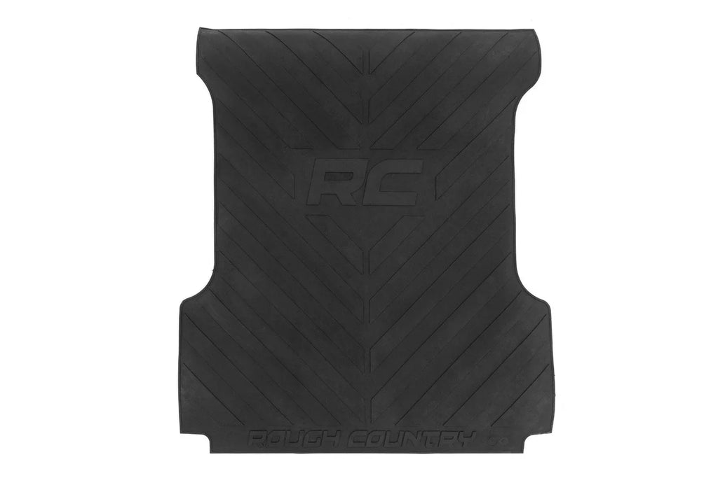 Rough Country Bed Mat | 5' Bed | RC Logo | Chevy/GMC Canyon/Colorado 2WD/4WD (2015-2022) - Installation View