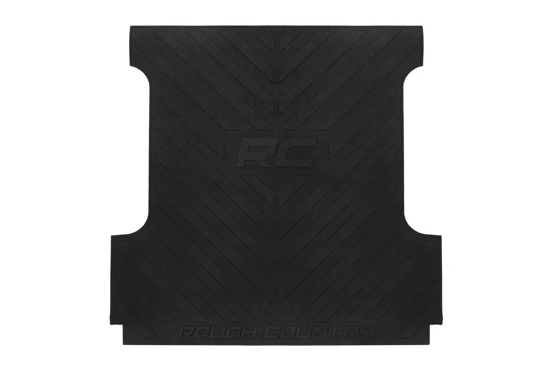 Rough Country Bed Mat | 5'9" Bed | RC Logo | Chevy/GMC 1500/2500HD/3500HD (07-19 & Classic) RCM680 - Side View