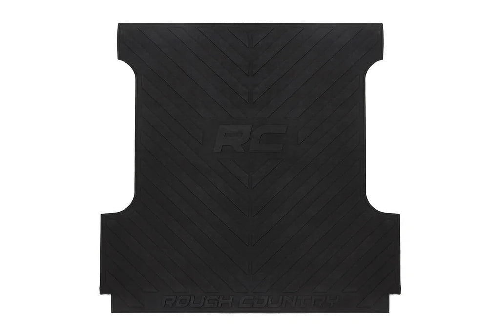 Rough Country Bed Mat | 5'9" Bed | RC Logo | Chevy/GMC 1500/2500HD/3500HD (07-19 & Classic) RCM680 - Side View