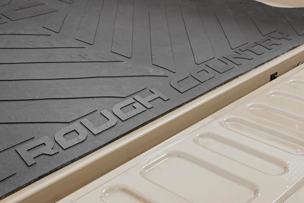 Rough Country Bed Mat | 6'7" Bed | RC Logo | Chevy/GMC 1500 (19-24) RCM673 - Side View