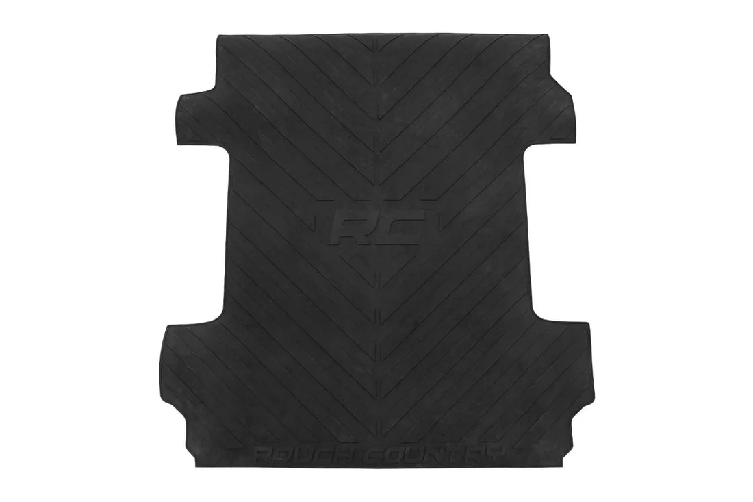 Rough Country Bed Mat | 6'9" Bed | RC Logo | Chevy/GMC  Silverado/Sierra 2500HD/3500HD (20-26) RCM691 - Side View