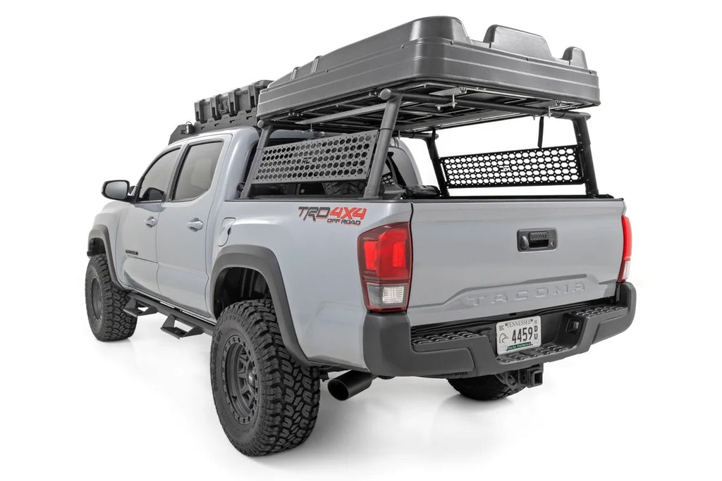 Rough Country Bed Rack | Aluminum | Toyota Tacoma 2WD/4WD (2005-2023) 73109 - Side View