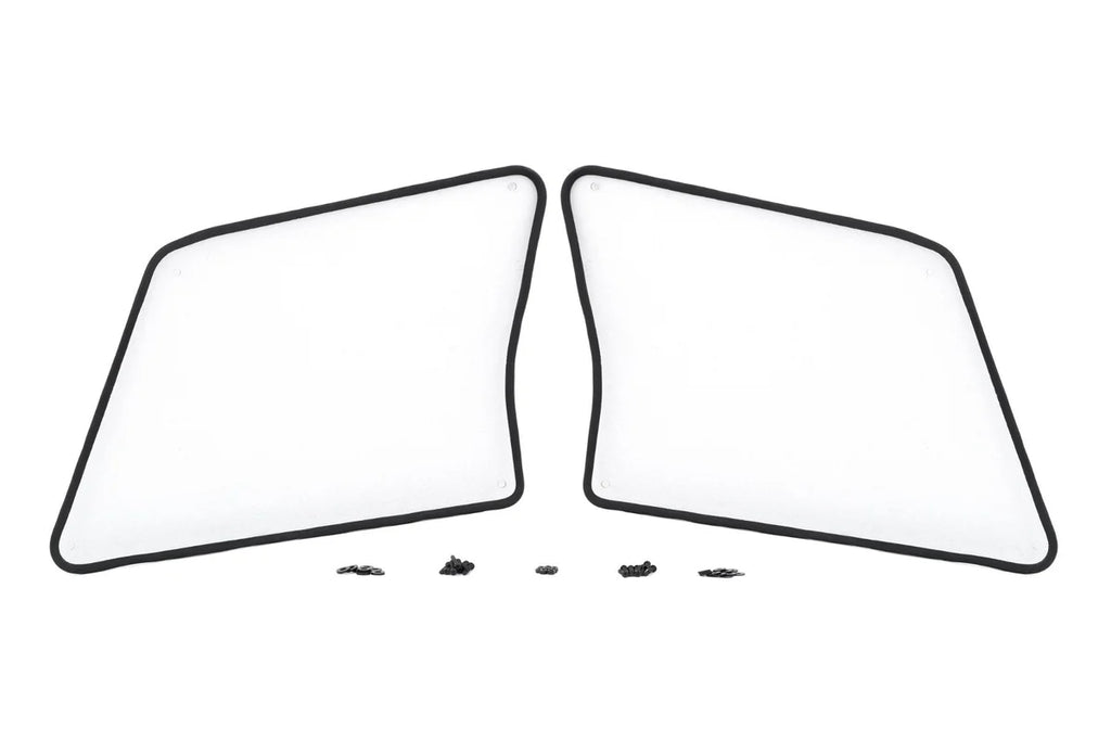 Rough Country Bed Side Rear Windows | Scratch Resistant | Polaris XPEDITION ADV 5 - Rear View