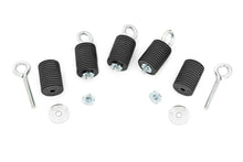 Load image into Gallery viewer, Rough Country Bed Tie Down Kit | 1-7/16" Diameter | 5 Pieces | Polaris Ranger XP 900/XP 1000/General 99010 - Kit Contents