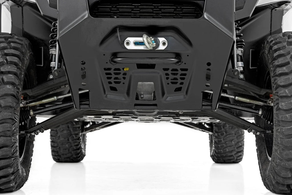 Rough Country Black Aluminum Control Arms | 2" Forward Offset | Polaris Ranger XP 1000 - Side View