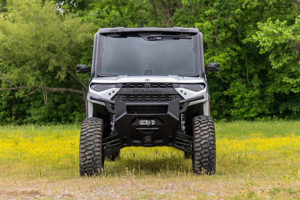 Rough Country Black Aluminum Control Arms | 2" Forward Offset | Polaris Ranger XP 1000 - Additional View 6