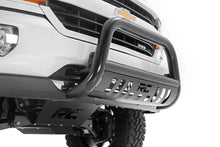 Load image into Gallery viewer, Rough Country Black Bull Bar | Chevy Silverado 1500 2WD/4WD (2019-2022) B-C2073 - Main Product View