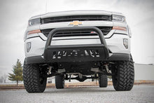 Load image into Gallery viewer, Rough Country Black Bull Bar | Chevy/GMC 1500 Truck &amp; SUV 2WD/4WD (07-20 &amp; Classic) B-C2071 - Front View