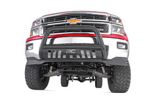 Load image into Gallery viewer, Rough Country Black Bull Bar | Chevy/GMC 1500 Truck &amp; SUV 2WD/4WD (07-20 &amp; Classic) B-C2071 - Installation View
