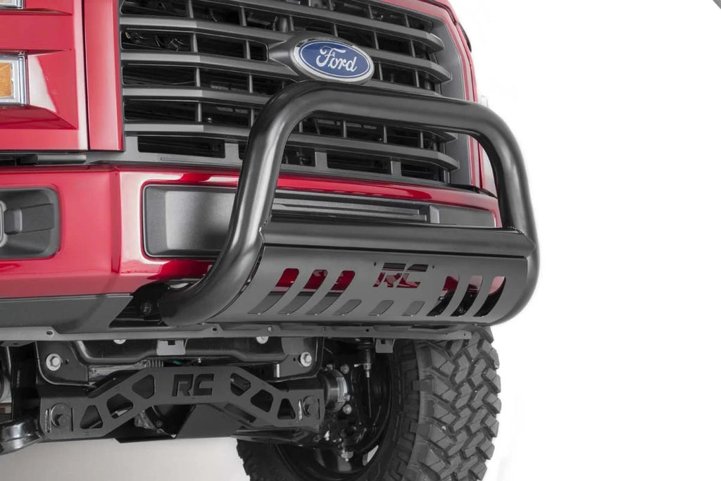 Rough Country Black Bull Bar | Ford Expedition (03-24)/F-150 (04-24) 2WD/4WD B-F2041 - Main Product View
