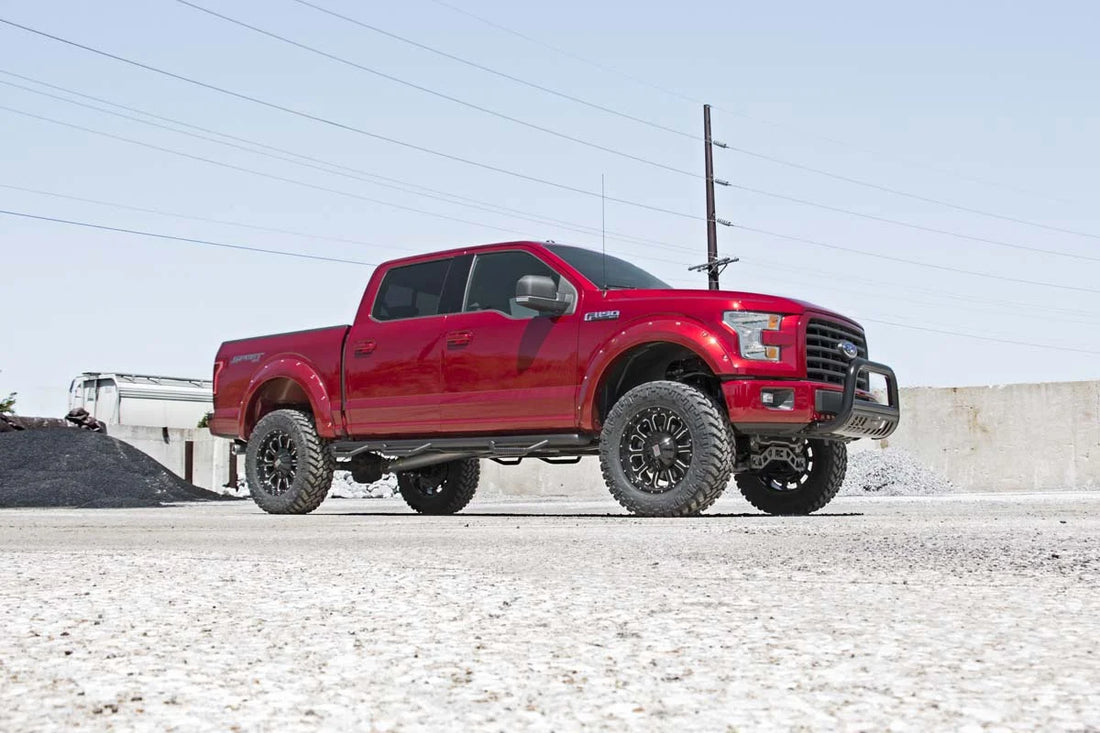 Rough Country Black Bull Bar | Ford Expedition (03-24)/F-150 (04-24) 2WD/4WD B-F2041 - Additional View 5