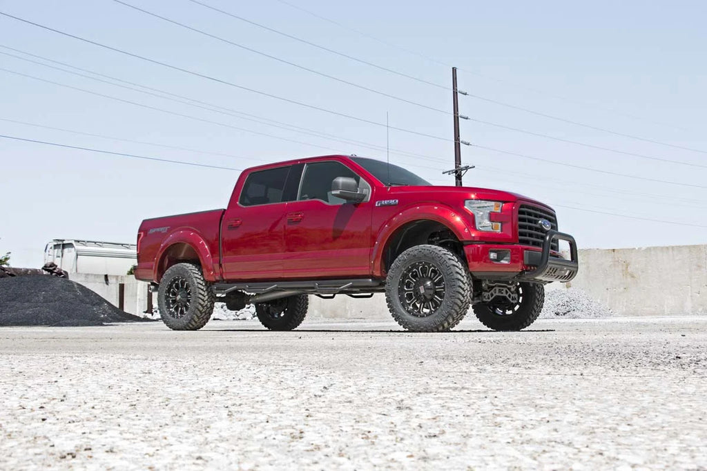 Rough Country Black Bull Bar | Ford Expedition (03-24)/F-150 (04-24) 2WD/4WD B-F2041 - Additional View 5