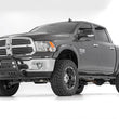 Load image into Gallery viewer, Rough Country Black Bull Bar | Ram 1500 2WD/4WD (2009-2018 &amp; Classic) B-D2091 - Side View