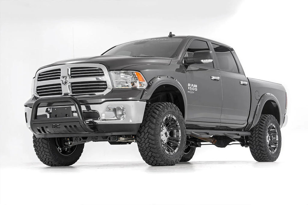 Rough Country Black Bull Bar | Ram 1500 2WD/4WD (2009-2018 & Classic) B-D2091 - Side View