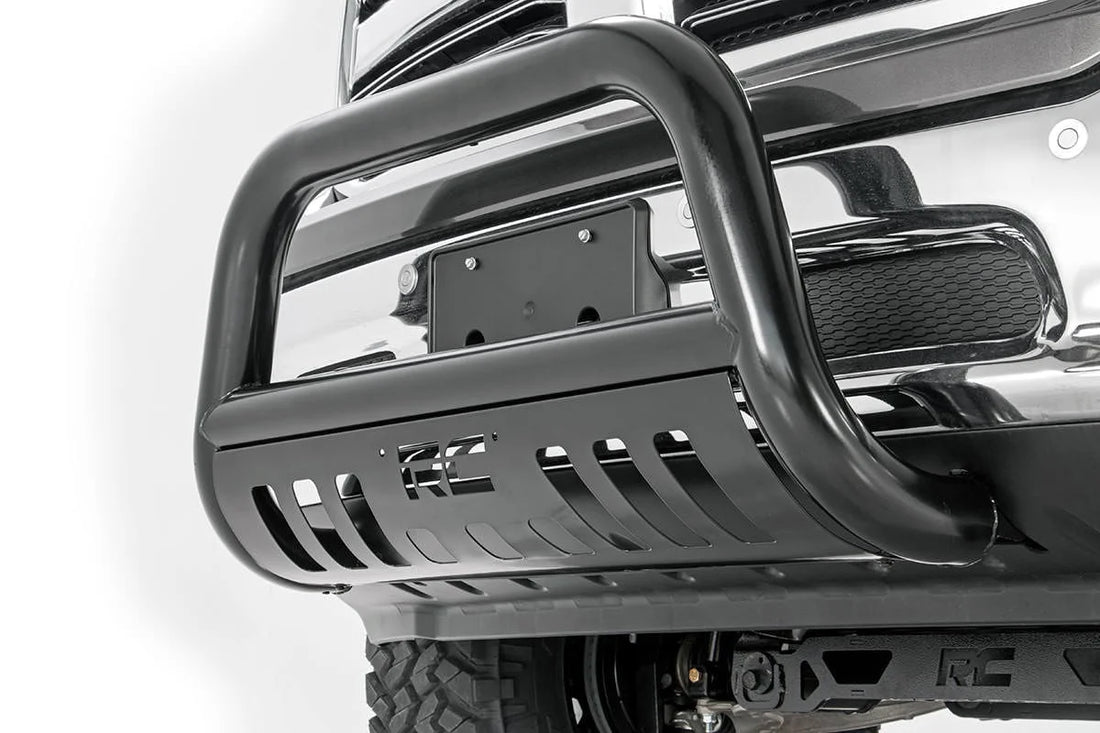Rough Country Black Bull Bar | Ram 1500 2WD/4WD (2009-2018 & Classic) B-D2091 - Right Side View