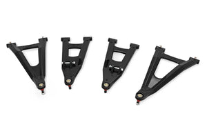 Rough Country Black Forged Alum High Clearance 2" Fwd Offset Control Arms w/Ball Joints | Polaris Ranger 1000XP - Main Pro...