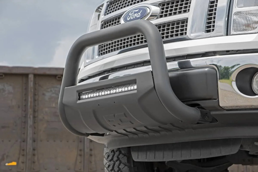 Rough Country Black LED Bull Bar | Ford Expedition (03-24)/F-150 (04-24) 2WD/4WD B-F4041 - Additional View 5