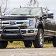 Load image into Gallery viewer, Rough Country Black LED Bull Bar | Ford F-250 Super Duty 2WD/4WD (2017-2022) B-F2017 - Installation View