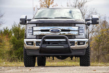 Load image into Gallery viewer, Rough Country Black LED Bull Bar | Ford F-250 Super Duty 2WD/4WD (2017-2022) B-F2017 - Additional View 5