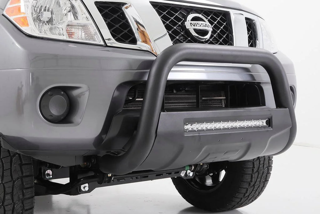 Rough Country Black LED Bull Bar | Nissan Frontier 2WD/4WD (2005-2021) B-N4150 - Front View