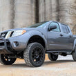 Load image into Gallery viewer, Rough Country Black LED Bull Bar | Nissan Frontier 2WD/4WD (2005-2021) B-N4150 - Installation View
