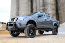 Load image into Gallery viewer, Rough Country Black LED Bull Bar | Nissan Frontier 2WD/4WD (2005-2021) B-N4150 - Installation View