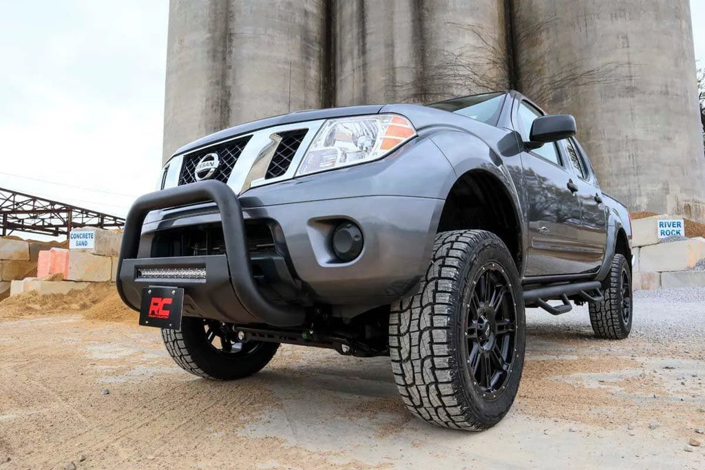 Rough Country Black LED Bull Bar | Nissan Frontier 2WD/4WD (2005-2021) B-N4150 - Additional View 5
