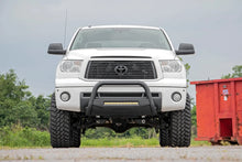 Load image into Gallery viewer, Rough Country Black Led Bull Bar | Toyota Tundra 2WD/4WD (2007-2021) B-T4071 - Installation View