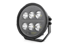 Load image into Gallery viewer, Rough Country Black Series Halo LED Light Pair | White/Amber DRL | 6.5 Inch | Round 70805B - Installation View