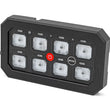 Load image into Gallery viewer, Rough Country Bluetooth | 8 Gang Switch Panel | RGB Backlit Buttons | Multifunction Modes 70975 - Back View