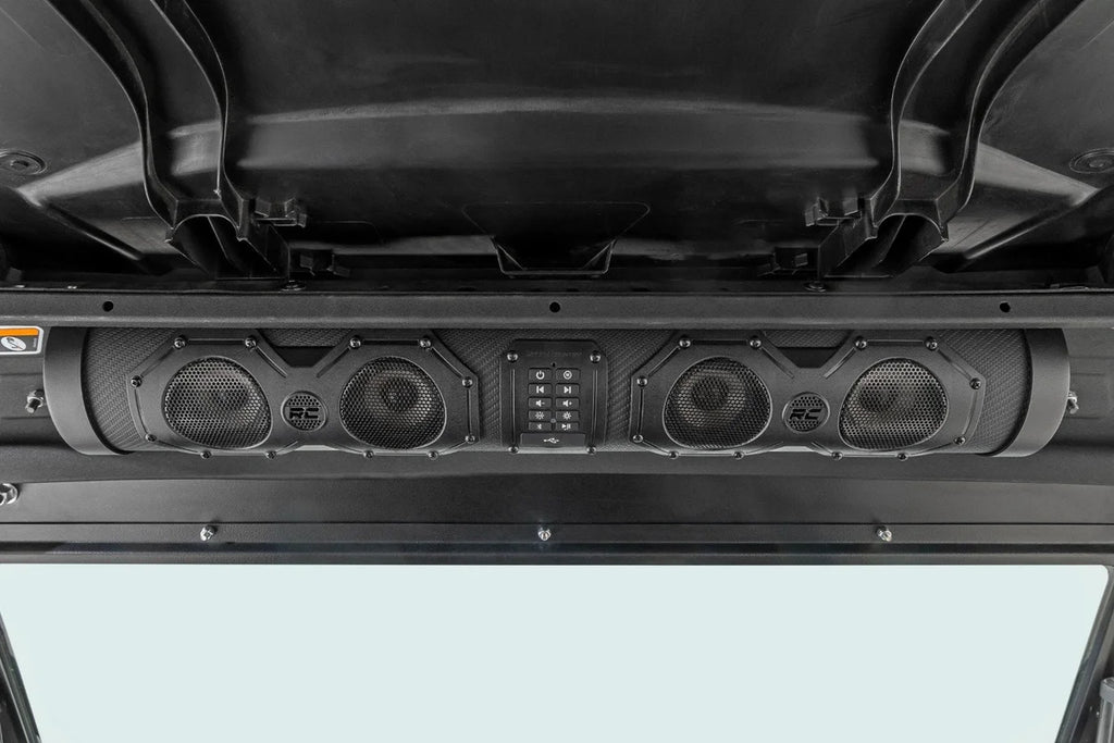 Rough Country Bluetooth LED Soundbar | 8 Speaker | IP66 Waterproof | UTV/ATV 99515_A - Detail View