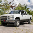 Load image into Gallery viewer, Rough Country Body Lift Bumper Brackets | FR &amp; RR | 3 Inch Lift | Chevy C1500/K1500 Truck (88-94) RC703 - Side View