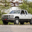 Load image into Gallery viewer, Rough Country Body Lift Bumper Brackets | FR &amp; RR | 3 Inch Lift | Chevy C1500/K1500 Truck (88-94) RC703 - Back View