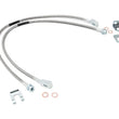 Load image into Gallery viewer, Rough Country Brake Lines | Stainless | FR | 4-6" Lift | Jeep Cherokee XJ/Wrangler TJ/Wrangler Unlimited 89702