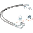 Load image into Gallery viewer, Rough Country Brake Lines | Stainless | Rear | 4-6 Inch Lift | Jeep Wrangler JK/Wrangler Unlimited (07-18) 89708