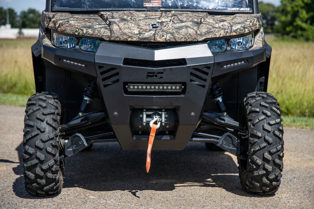 Rough Country Bumper | Front | Can-Am Defender HD 8/HD 9/HD 10 97067 - Side View