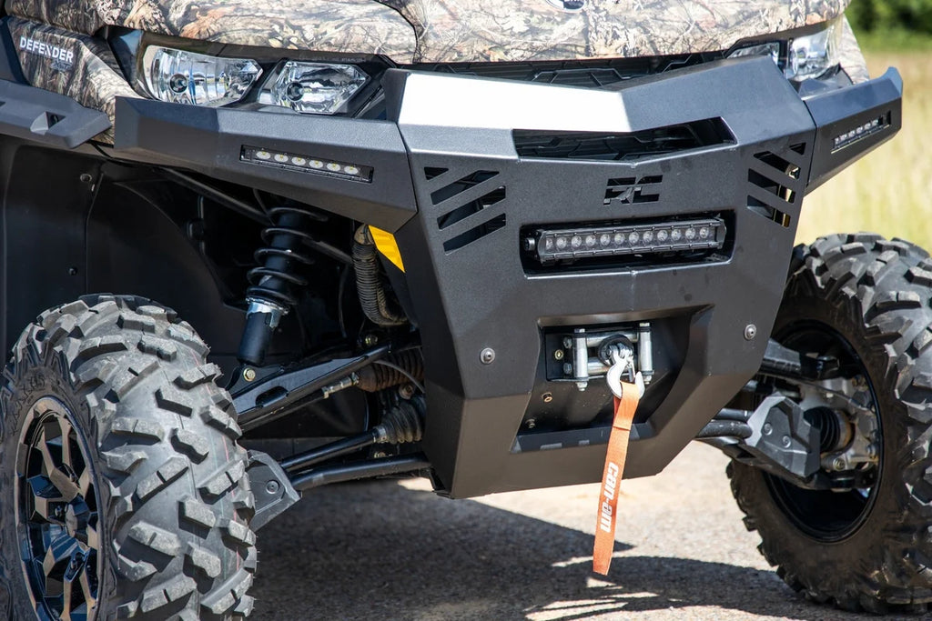 Rough Country Bumper | Front | Can-Am Defender HD 8/HD 9/HD 10 97067 - Back View