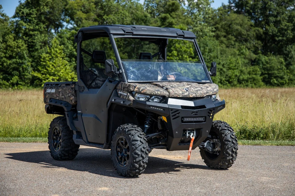 Rough Country Bumper | Front | Can-Am Defender HD 8/HD 9/HD 10 97067 - Installation View
