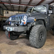 Load image into Gallery viewer, Rough Country Bumper Light Mount Bar | Jeep Cherokee XJ 2WD/4WD (1984-2001) 1056 - Installation View
