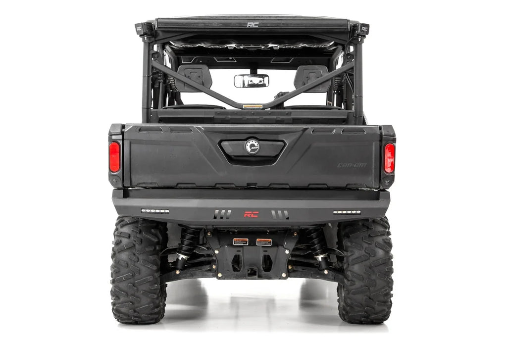 Rough Country Bumper | Rear | 6" Black Slimline LED Pair | Multiple Makes & Models (Can-Am/Polaris) 93059 - Installation View