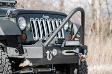 Load image into Gallery viewer, Rough Country Bumper Stinger Bar | Jeep Cherokee XJ 2WD/4WD (1984-2001) 1055 - Installation View