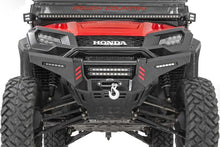 Load image into Gallery viewer, Rough Country Bumper Wings | Stinger | 6" Led Combo | Honda Pioneer 1000/Pioneer 1000-5 92025 - Installation View