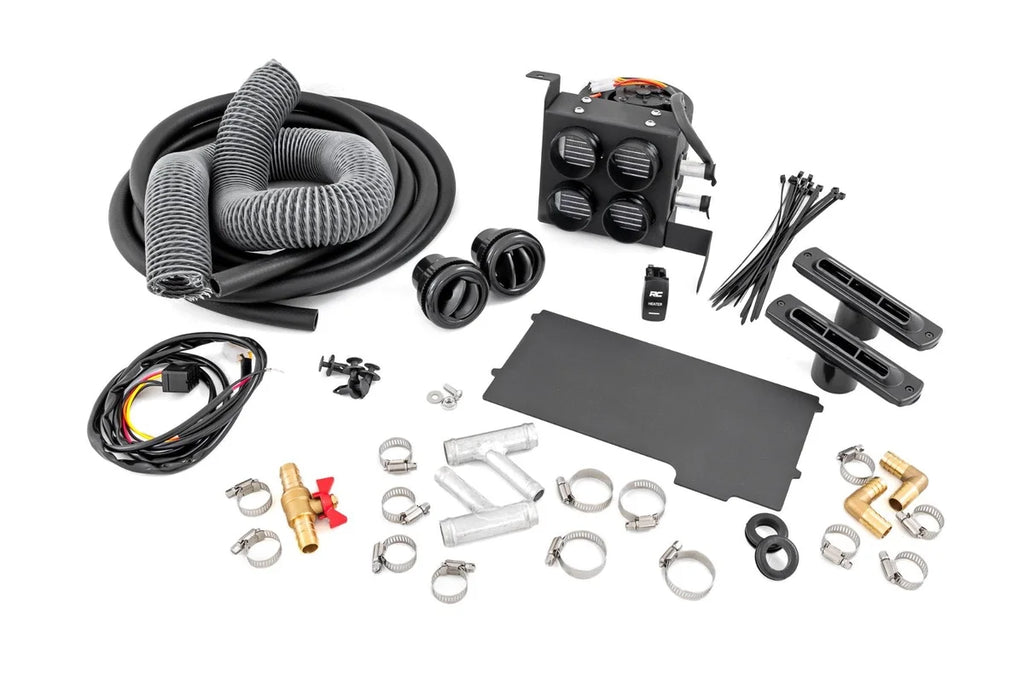 Rough Country Cab Heater | Can-Am Defender HD 8/HD 9/HD 10 - Kit Contents