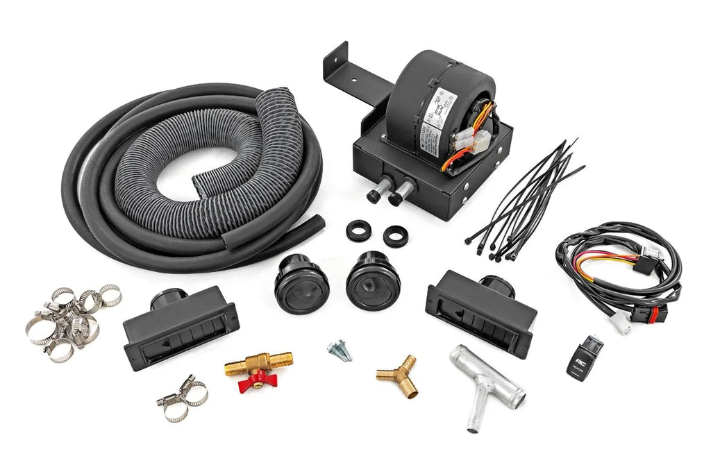 Rough Country Cab Heater | Polaris Ranger XP 1000 - Kit Contents