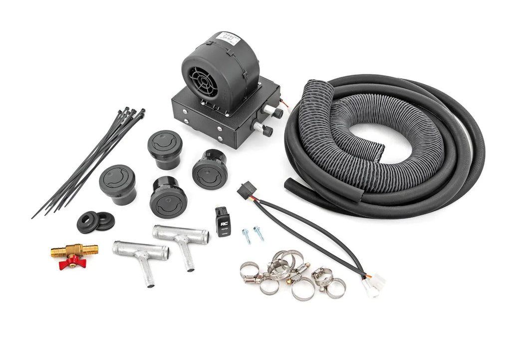 Rough Country Cab Heater | Yamaha Viking - Kit Contents